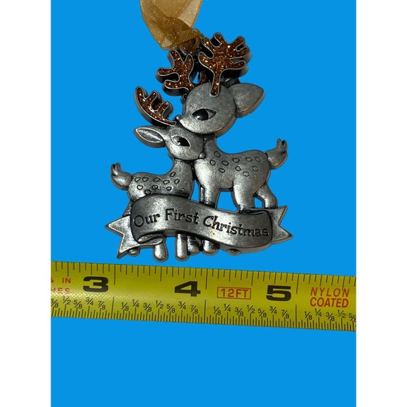 Gloria Duchin Our first Christmas Reindeer Collectible Ornament - Picture 8 of 8